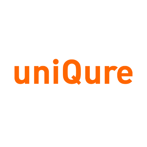 Orange UniQure logo